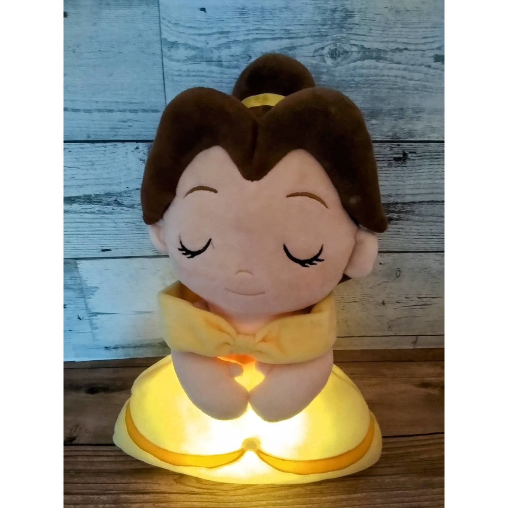 Disney Princess Beauty and The Beast Plush Belle Glowing NightLight
